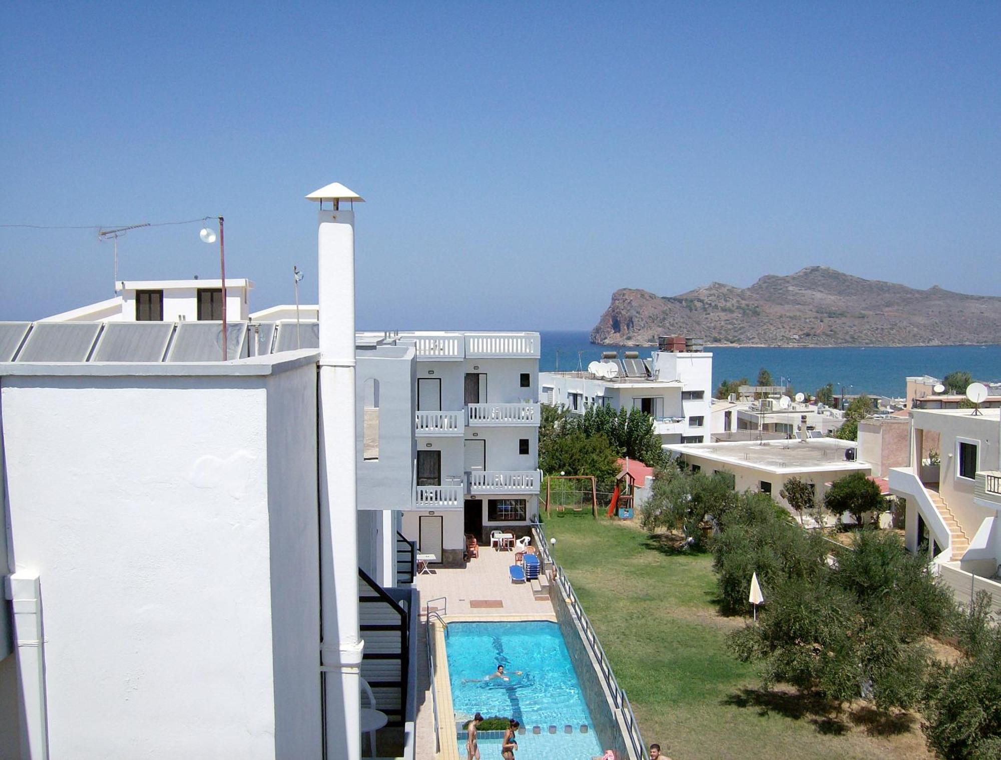 Popi Hotel Apartments Agia Marina Buitenkant foto