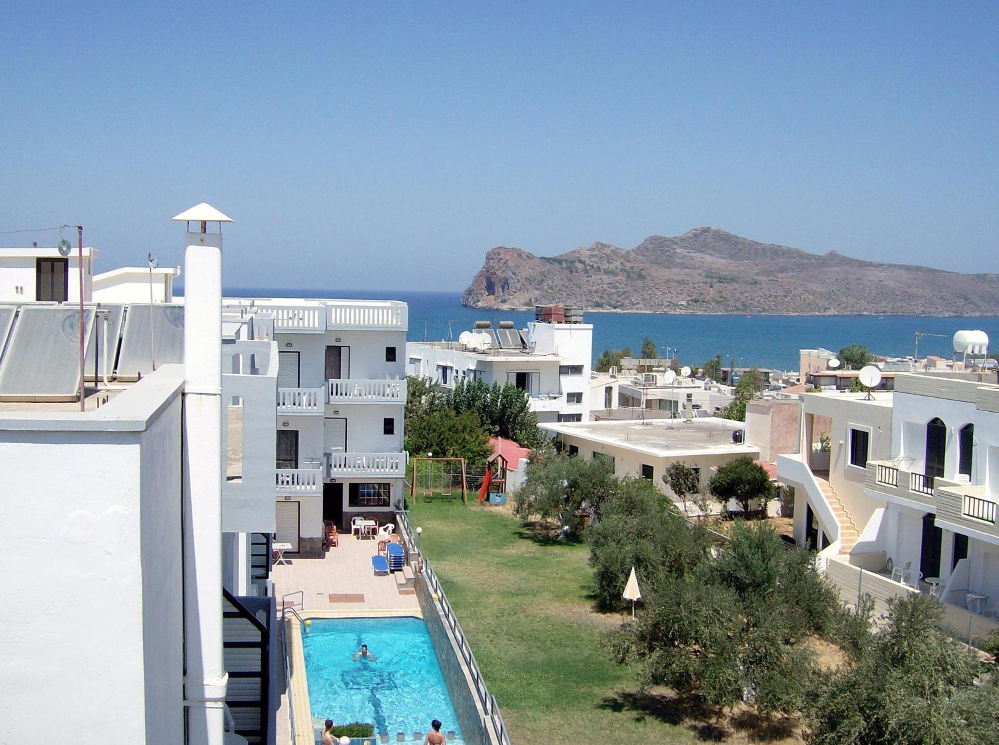 Popi Hotel Apartments Agia Marina Buitenkant foto