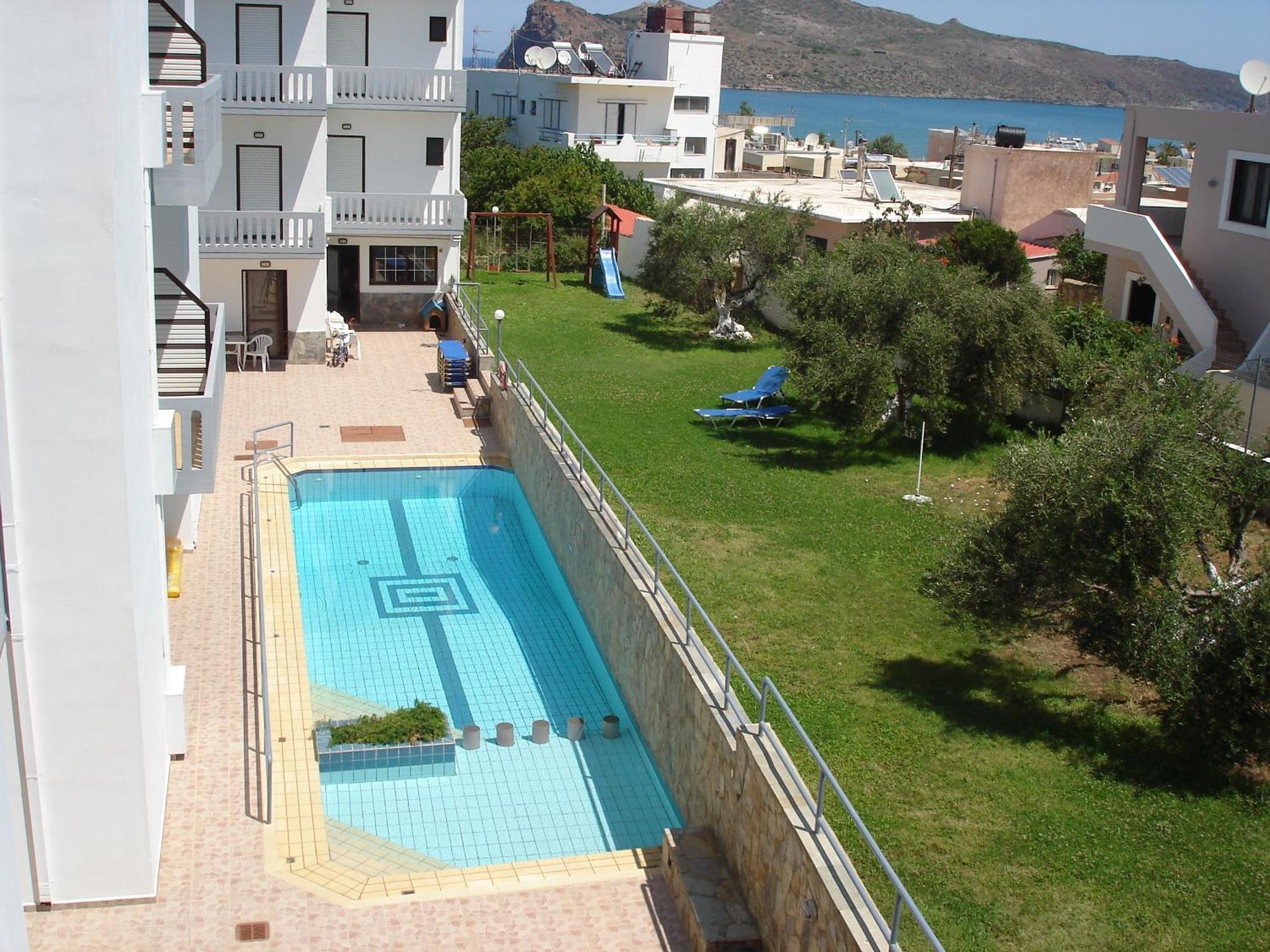 Popi Hotel Apartments Agia Marina Buitenkant foto
