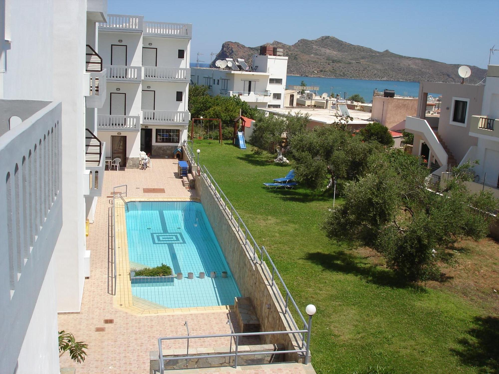 Popi Hotel Apartments Agia Marina Buitenkant foto