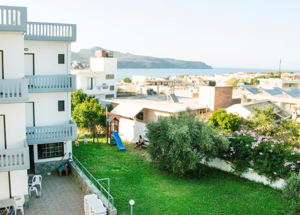 Popi Hotel Apartments Agia Marina Buitenkant foto