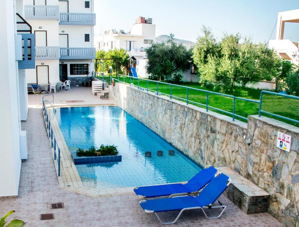 Popi Hotel Apartments Agia Marina Buitenkant foto